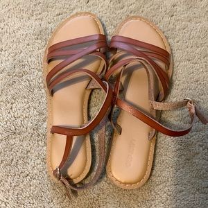 Brown Strapped Sandals